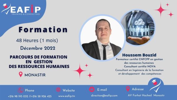 Parcours De Formation En Gestion Des Ressources Humaines Eafip